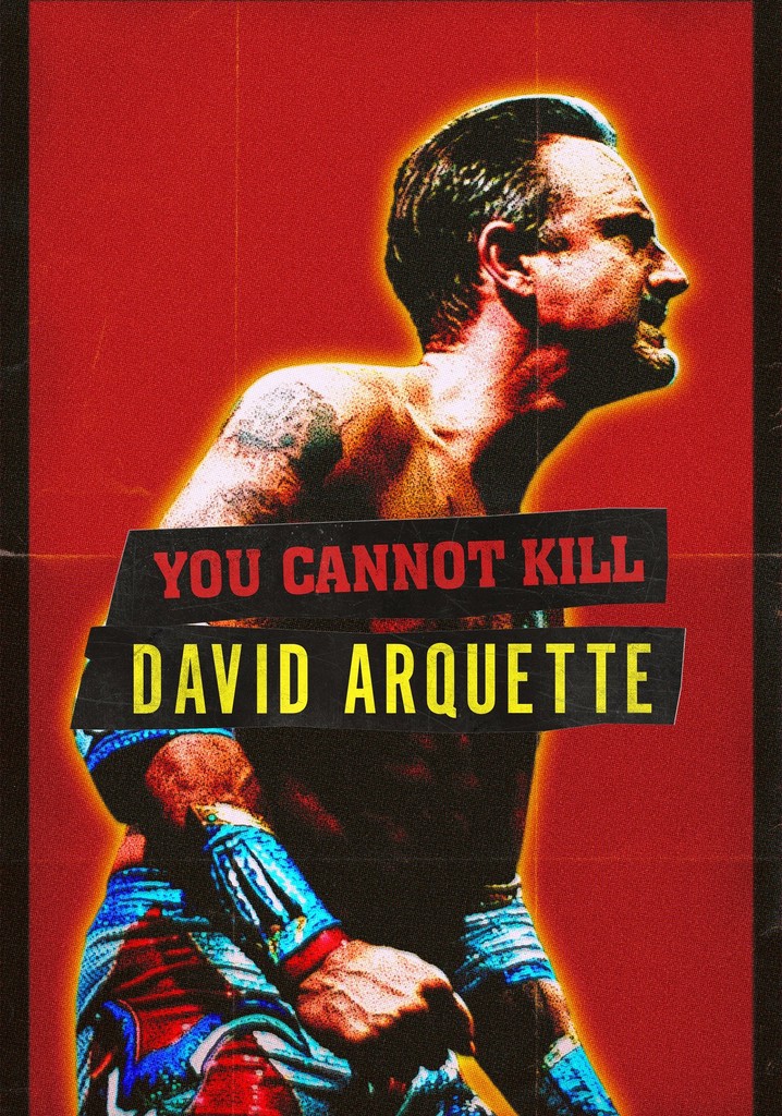 You Cannot Kill David Arquette poster