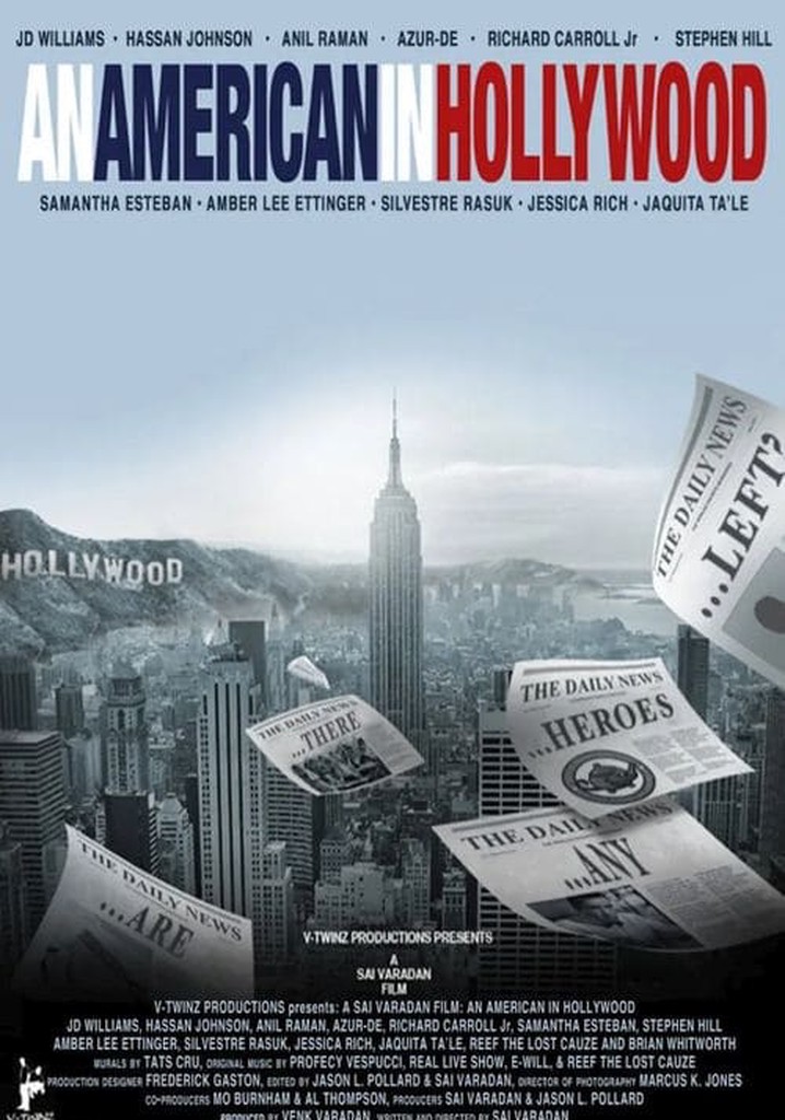 An American in Hollywood poster