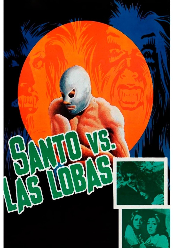 Santo vs. the She-Wolves poster