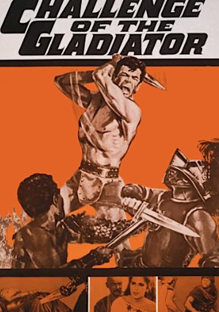 Challenge of the Gladiator poster