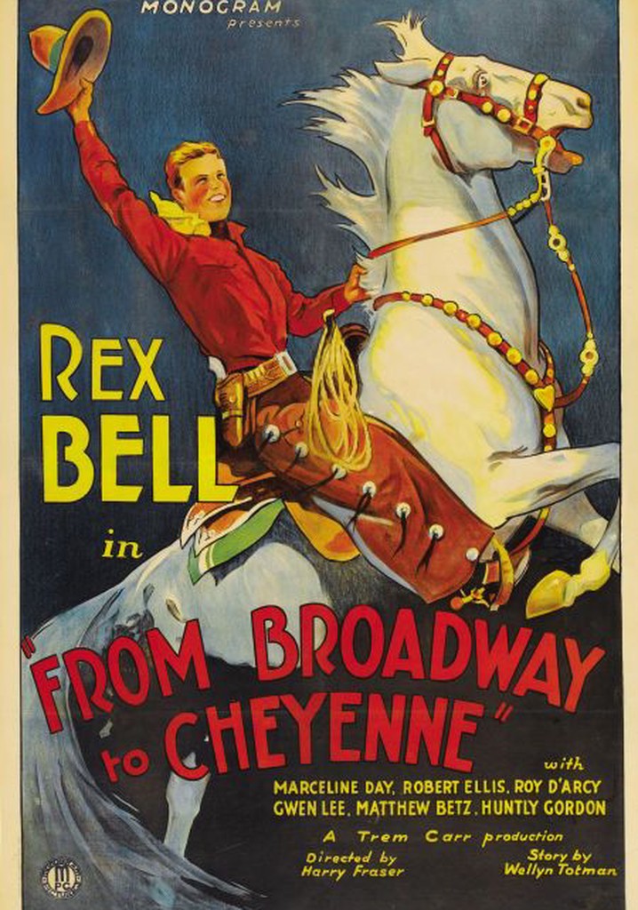 Broadway to Cheyenne poster