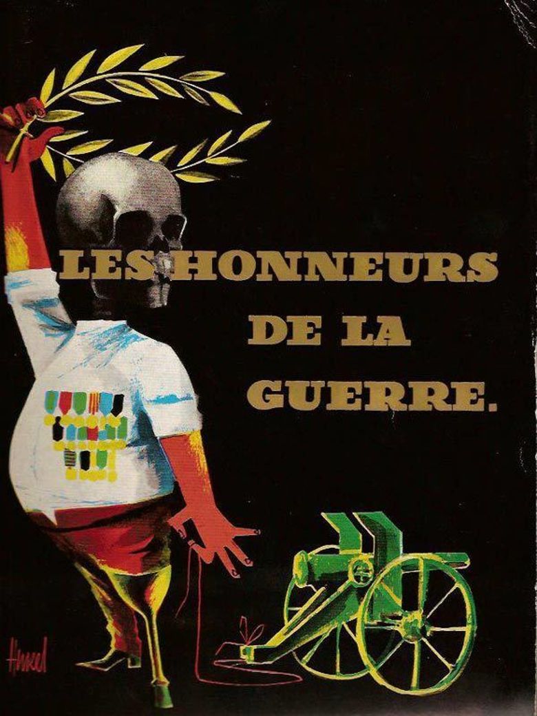 Les honneurs de la guerre poster