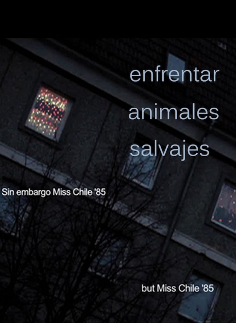 Enfrentar animales salvajes poster