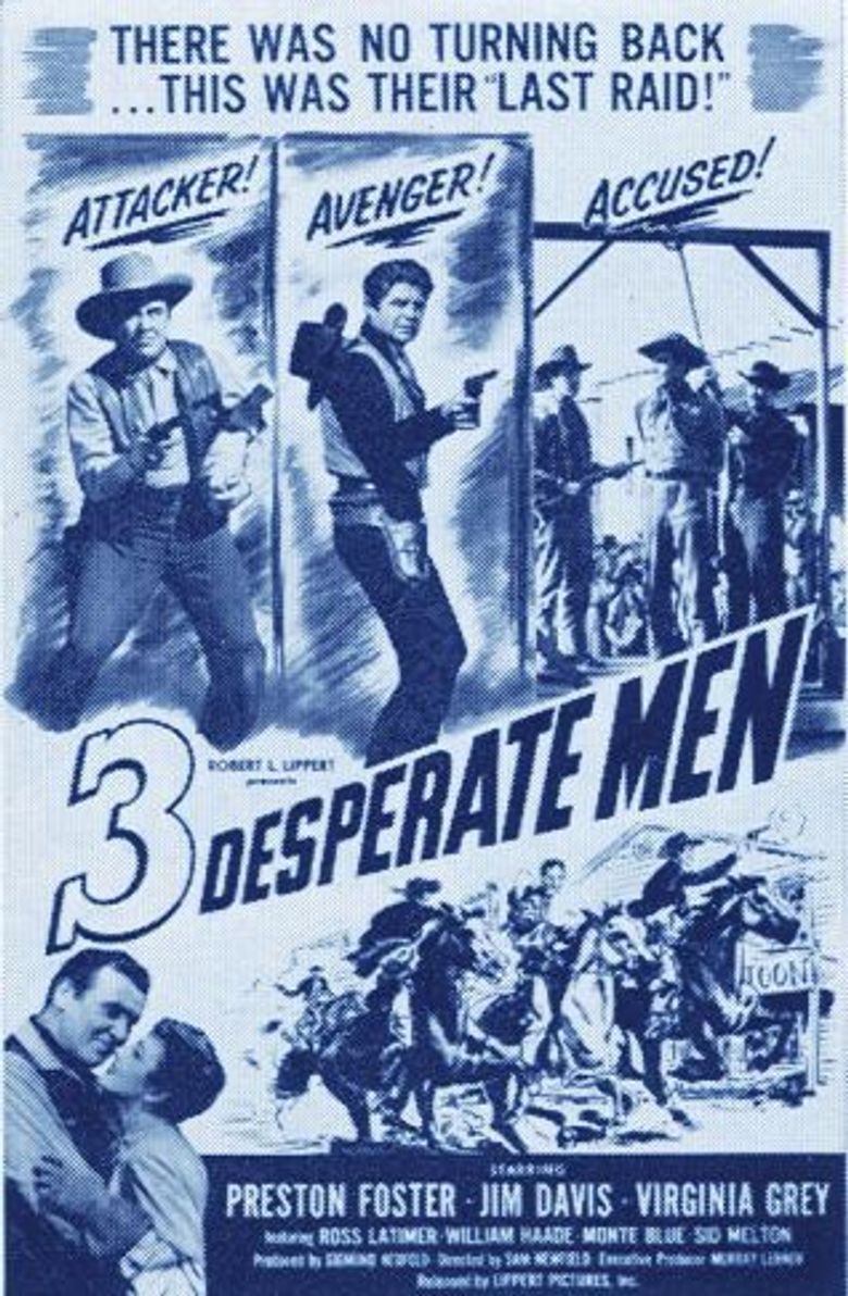 Three Desperate Men poster