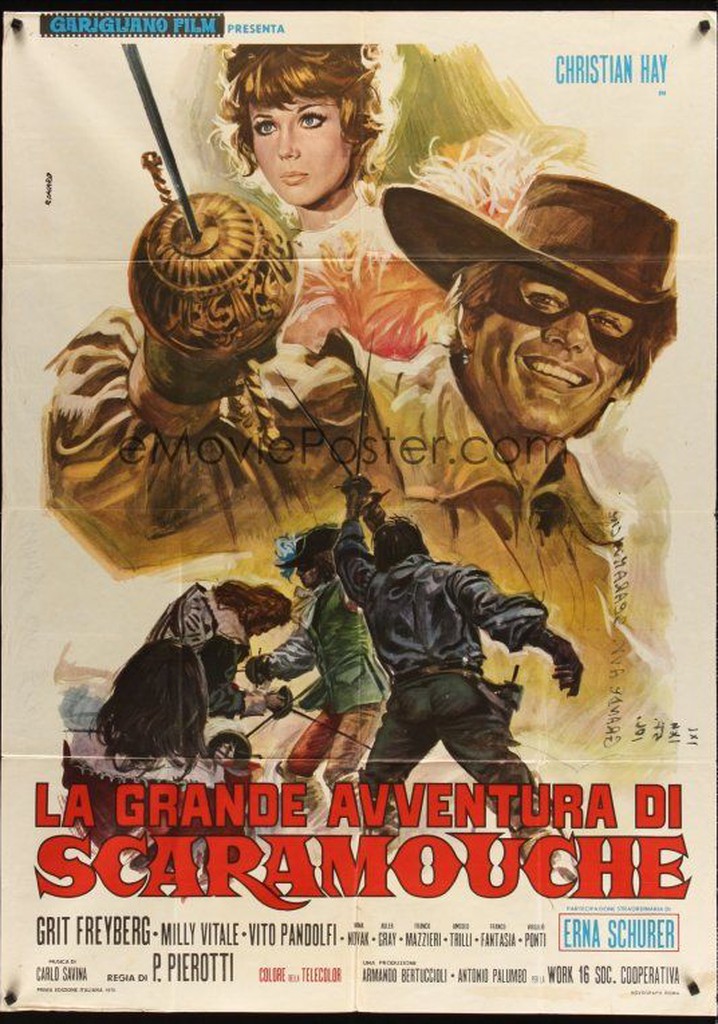 La grande avventura di Scaramouche poster