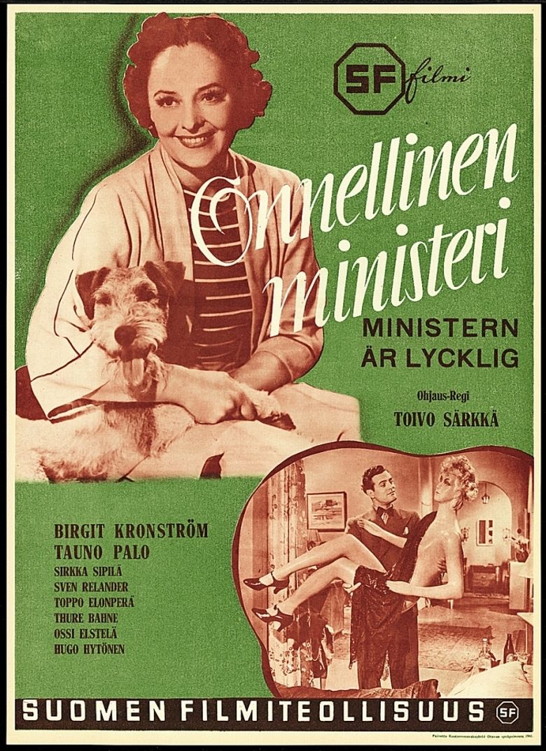 Onnellinen ministeri poster