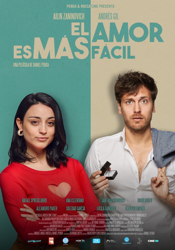 El amor es más fácil poster