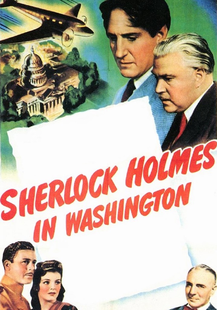 Sherlock Holmes in Washington poster