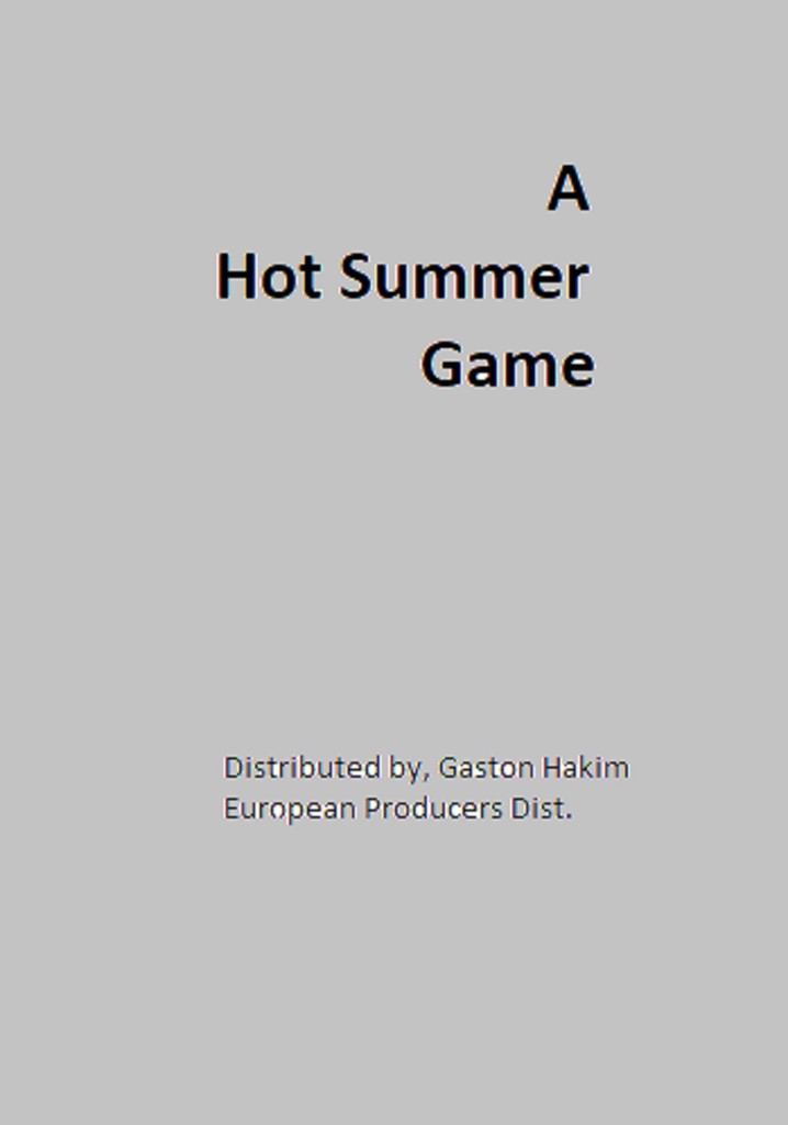 The Summer Children poster