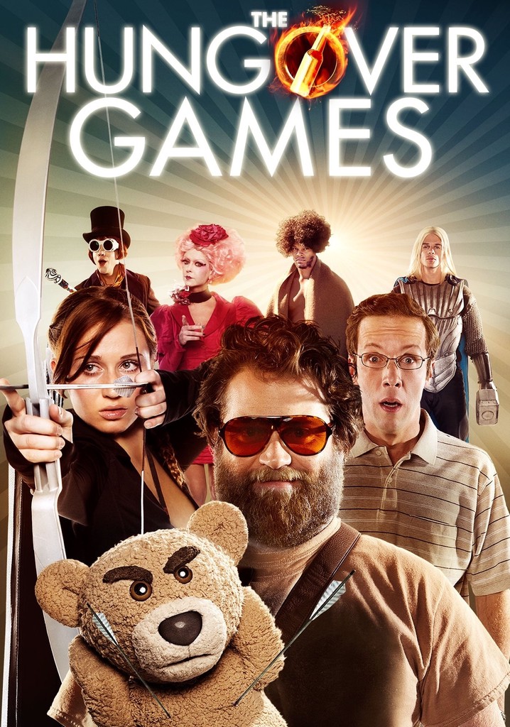 The Hungover Games poster