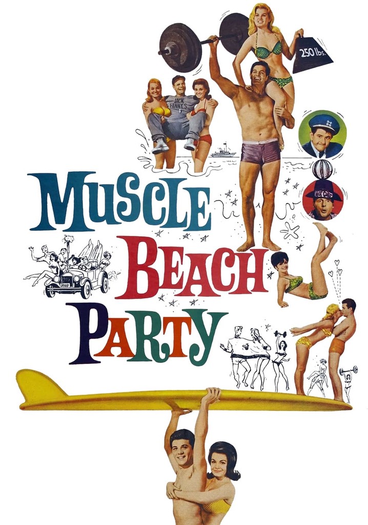 Muscle Beach Party poster