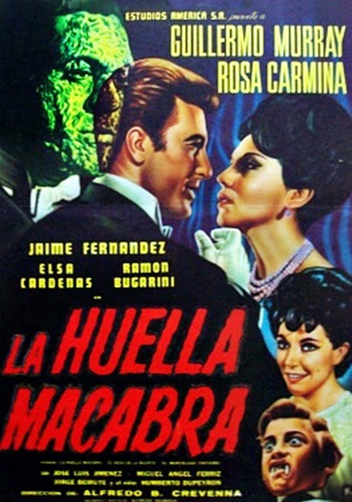 La huella macabra poster