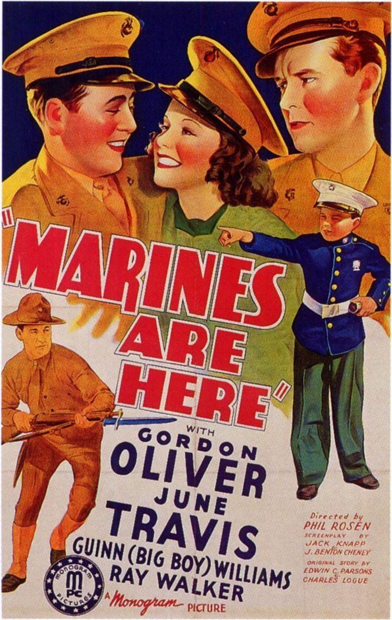 The Marines Are Here poster