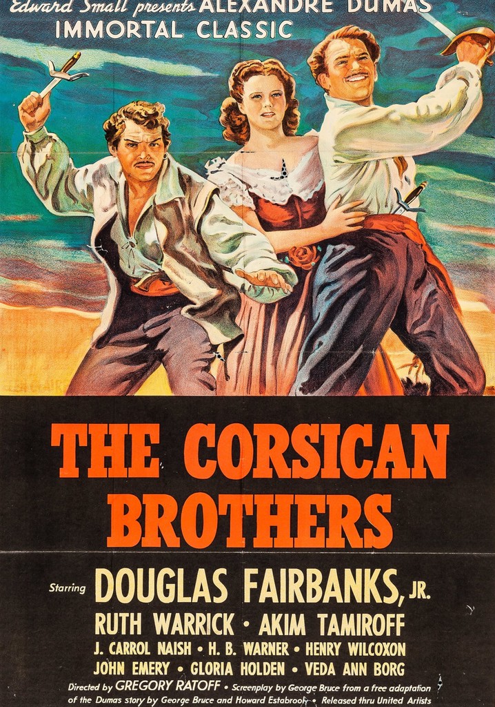 The Corsican Brothers poster
