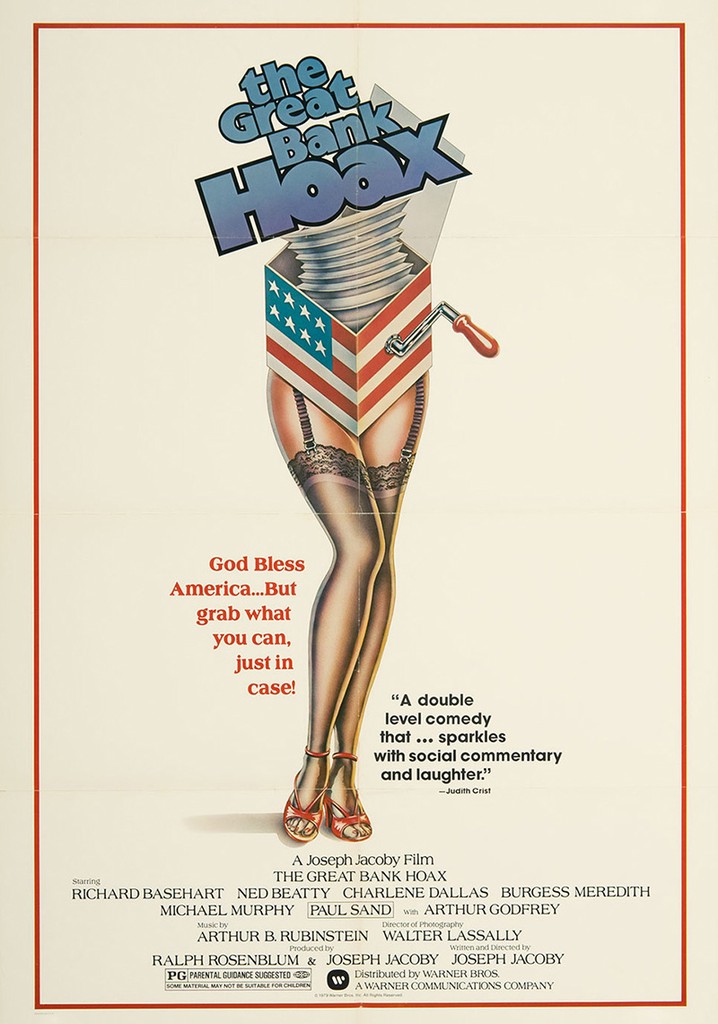 The Great Bank Hoax poster