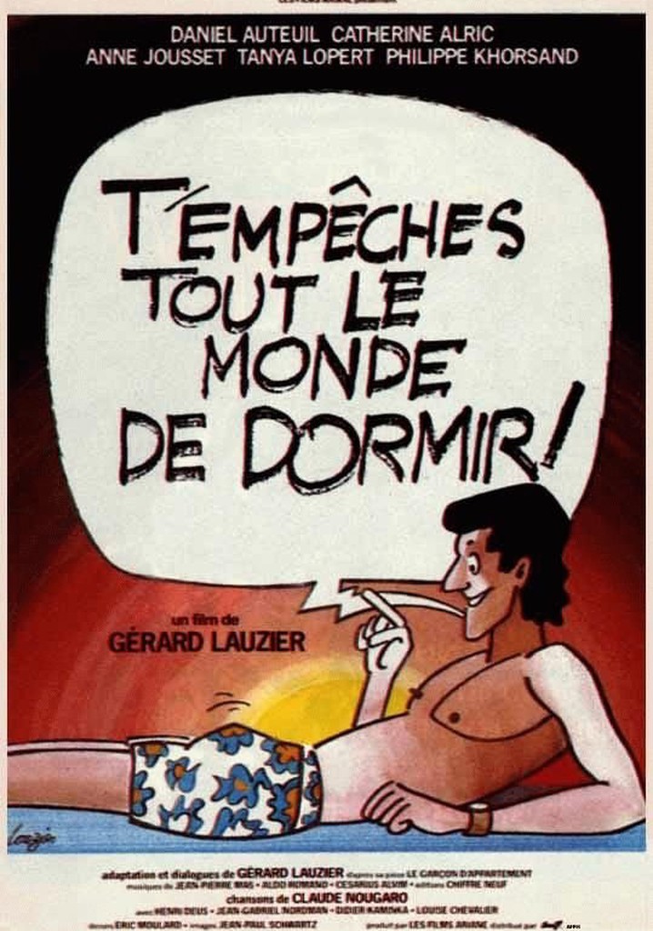 T'empêches tout le monde de dormir poster