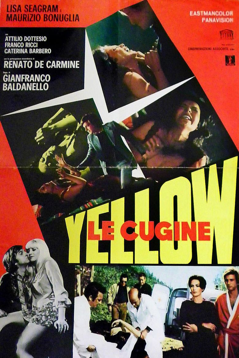 Yellow: Le Cugine poster