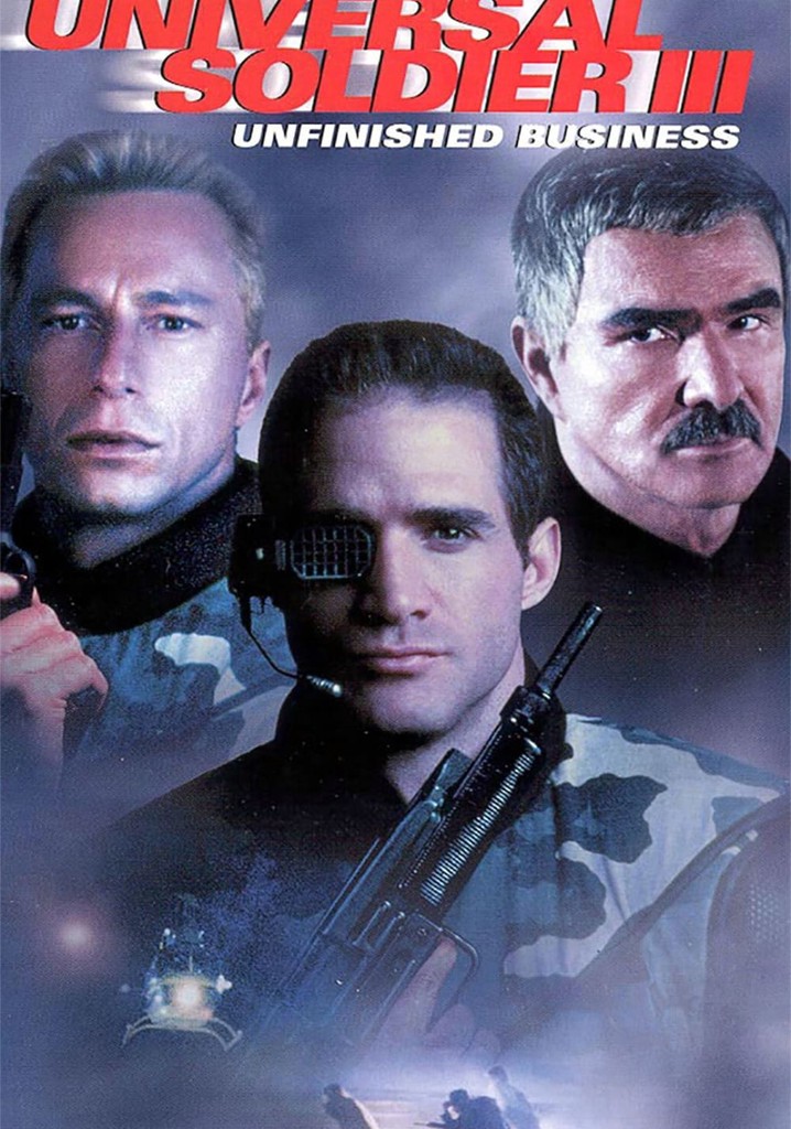 Universal Soldier III: Unfinished Business poster