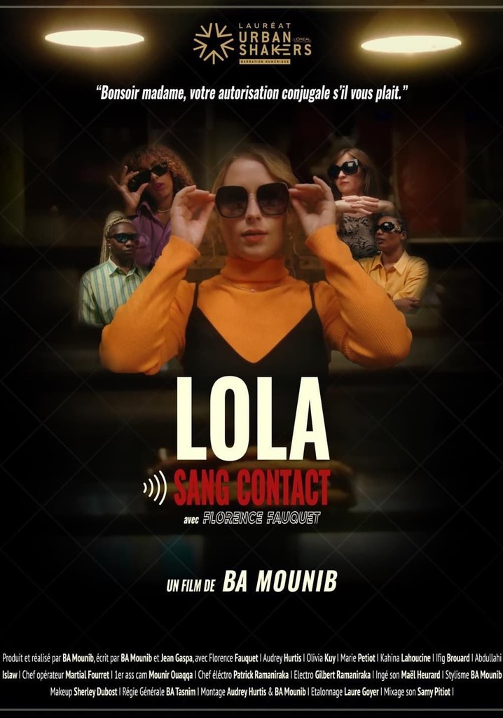 Lola sang contact poster