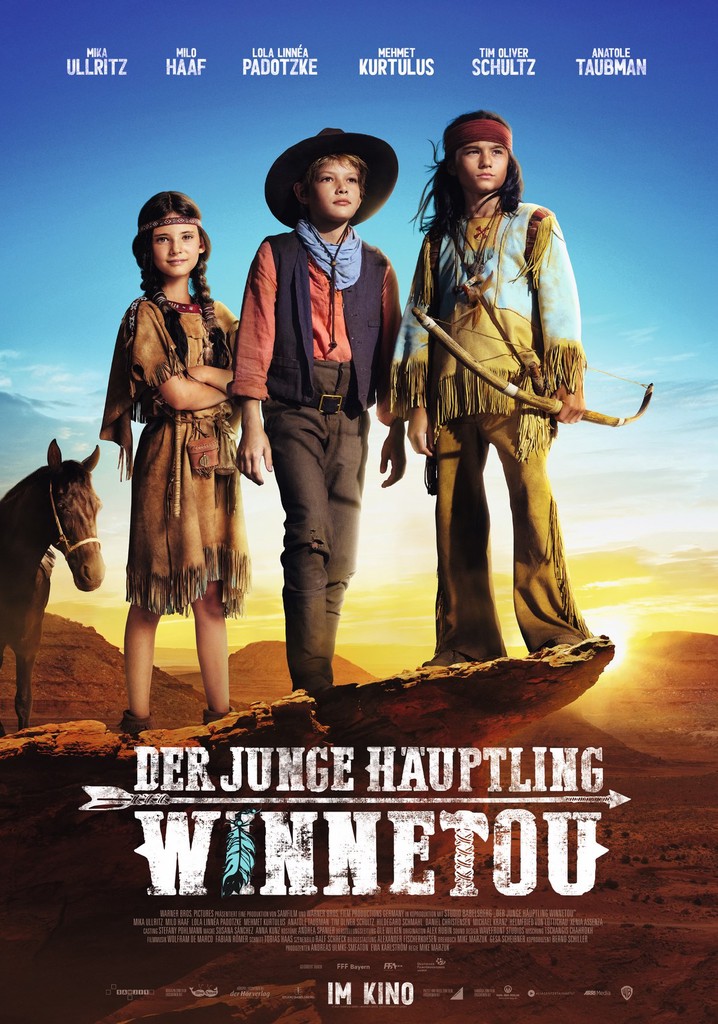 The Young Chief Winnetou poster