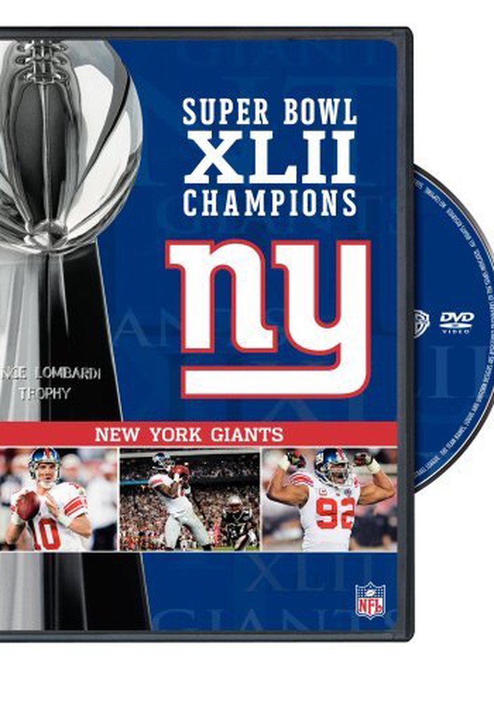 Super Bowl XLII Champions - New York Giants poster