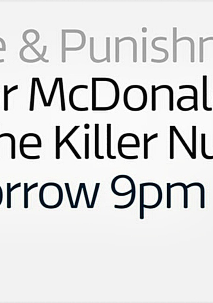 Trevor McDonald and the Killer Nurse poster