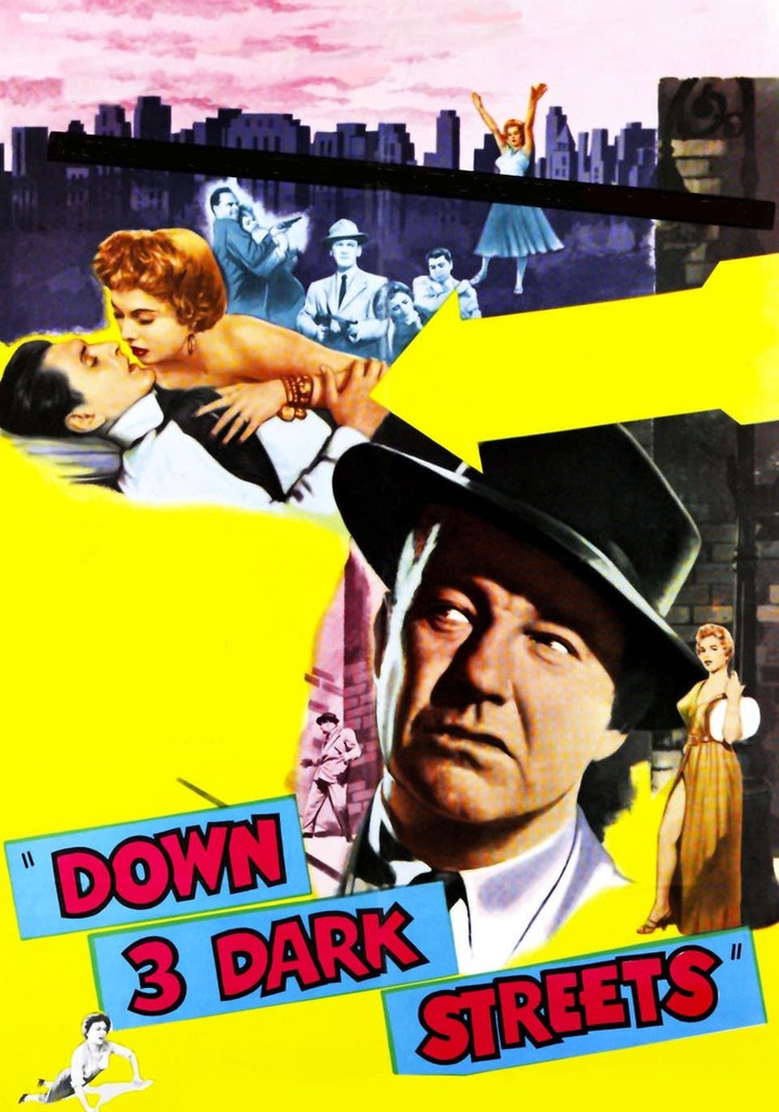 Down Three Dark Streets poster