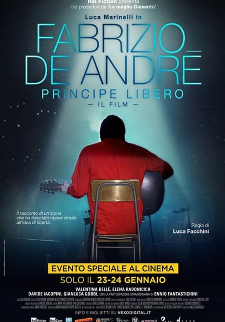 Fabrizio De André: Principe libero poster