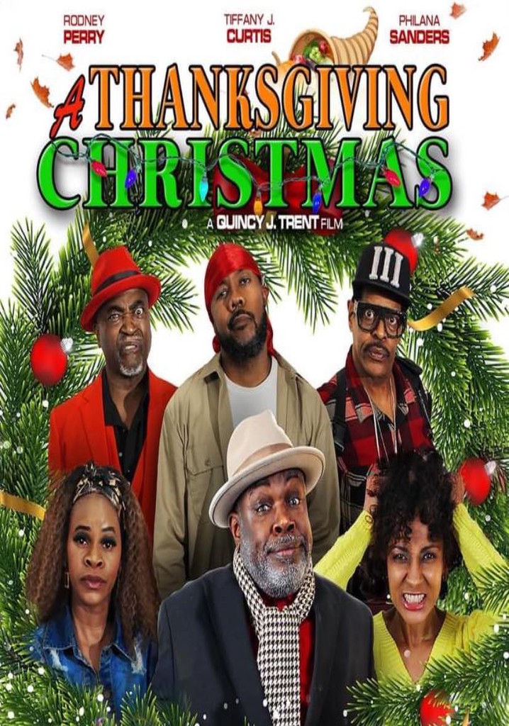 A Thanksgiving Christmas poster