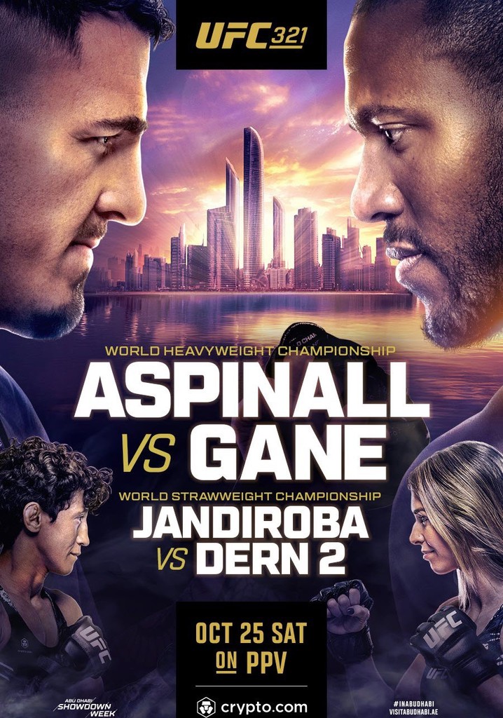 UFC 321: Aspinall vs. Gane poster