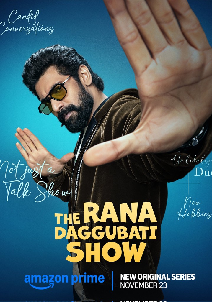The Rana Daggubati Show poster
