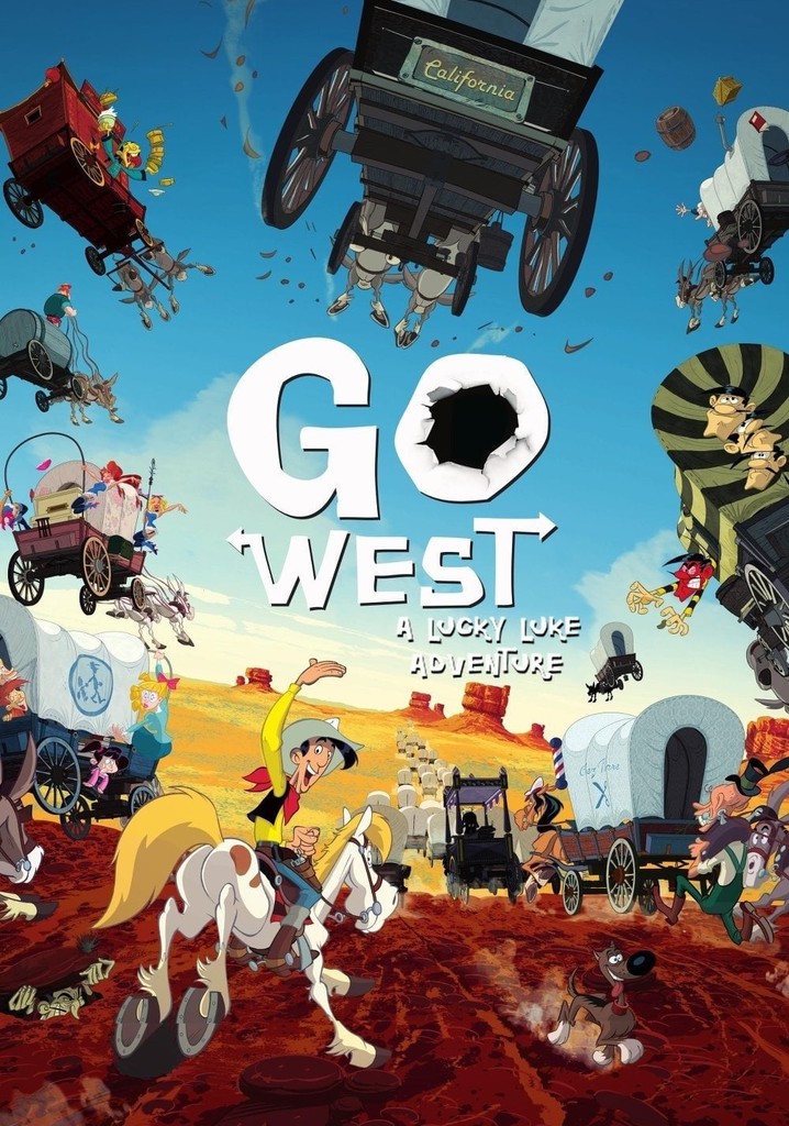 Go West: A Lucky Luke Adventure poster