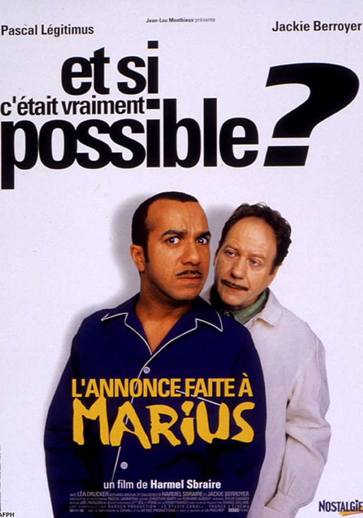 L'annonce faite à Marius poster