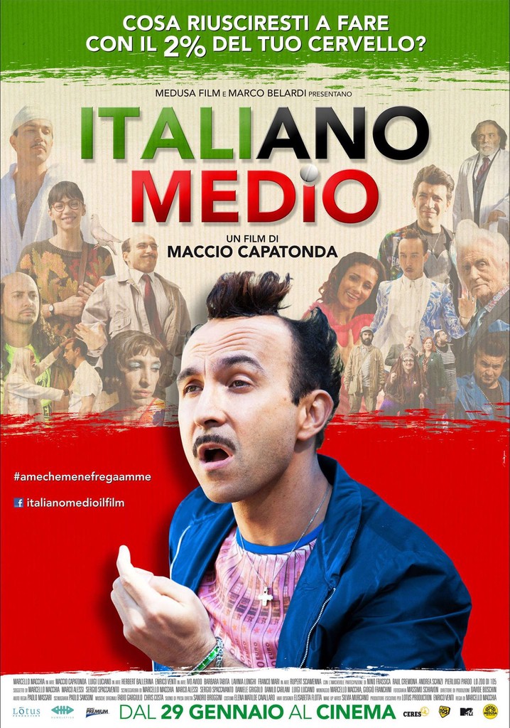 Italiano medio poster