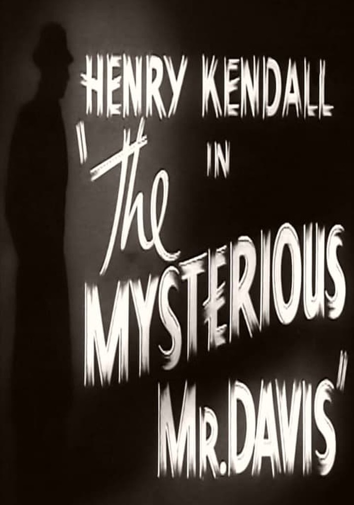 The Mysterious Mr. Davis poster