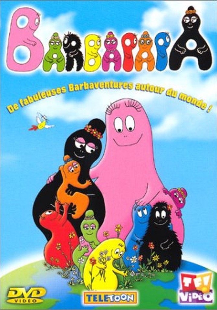 Barbapapa around the world poster