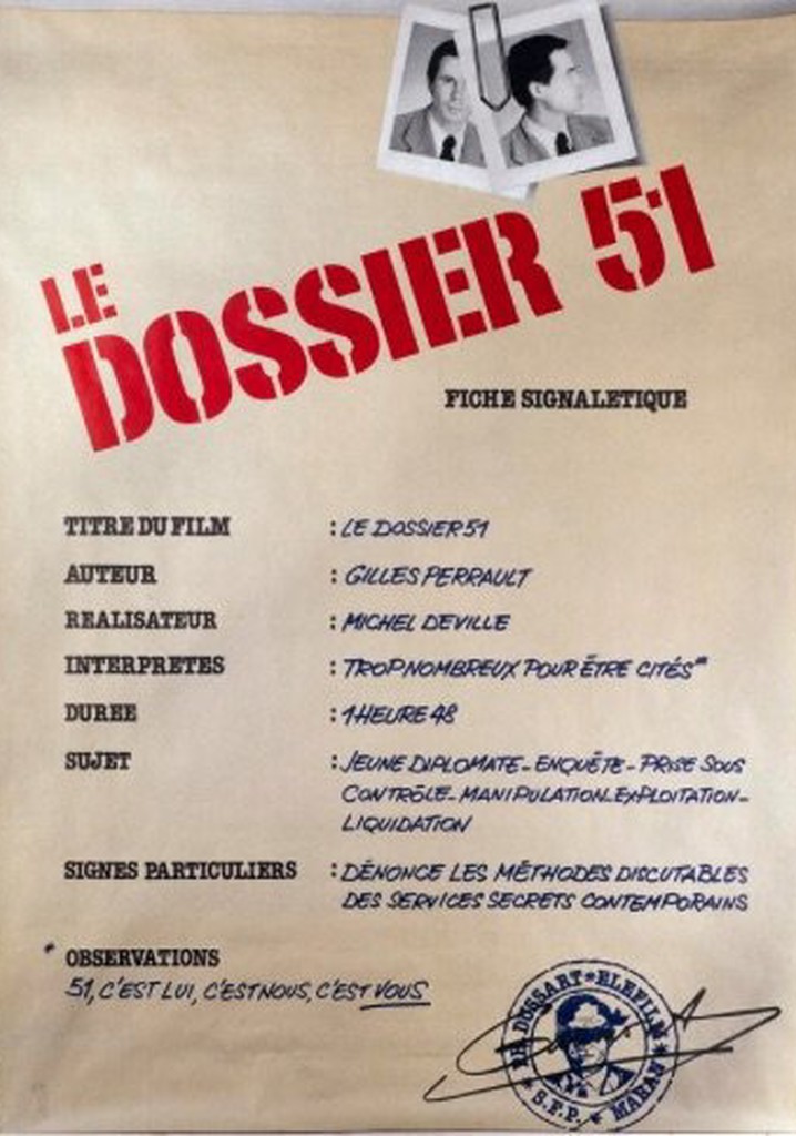 Dossier 51 poster