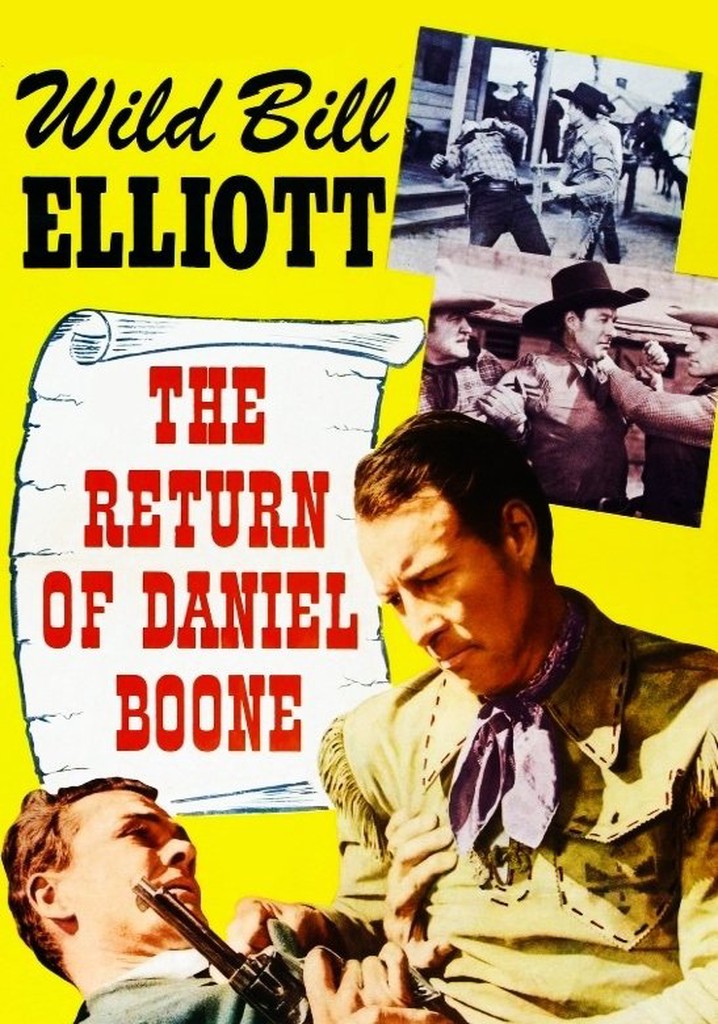 The Return of Daniel Boone poster