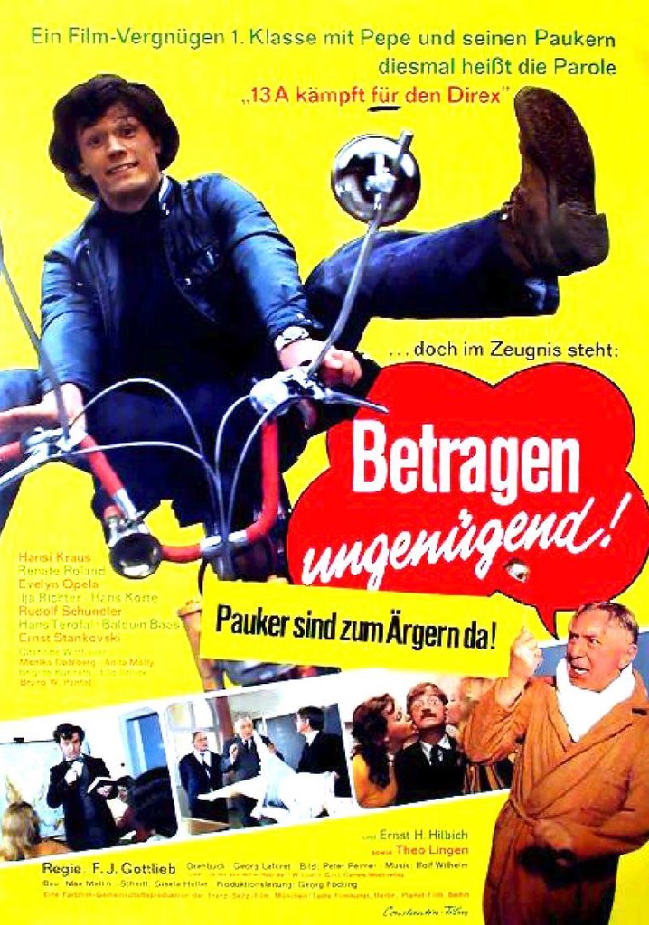 Betragen ungenügend! poster