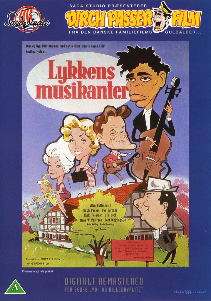 Lykkens musikanter poster