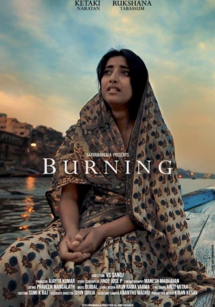 Burning poster