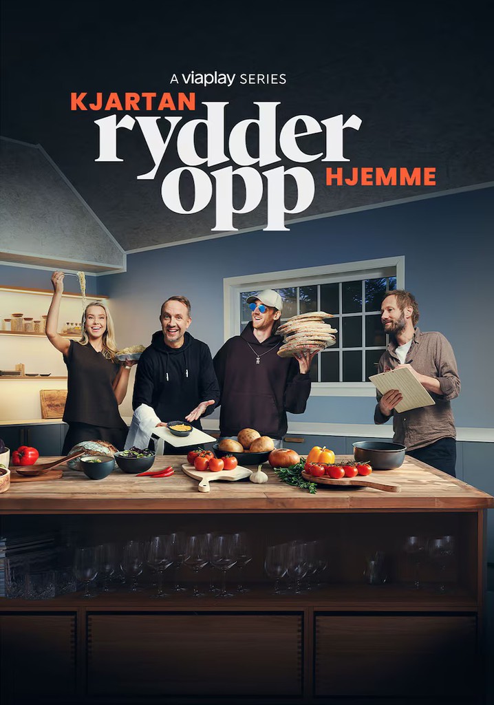 Kjartan rydder opp hjemme poster