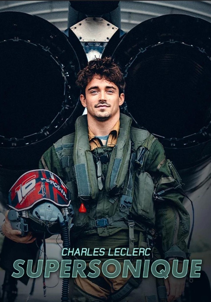 Charles Leclerc Supersonic poster