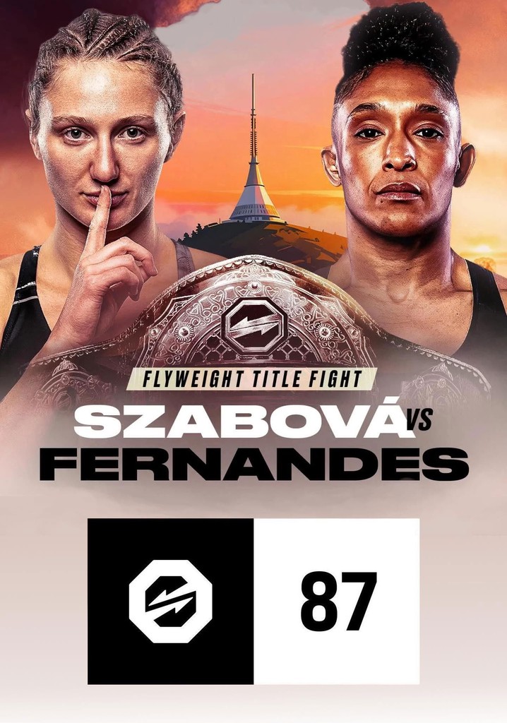 OKTAGON 87: Szabová vs. Fernandes poster