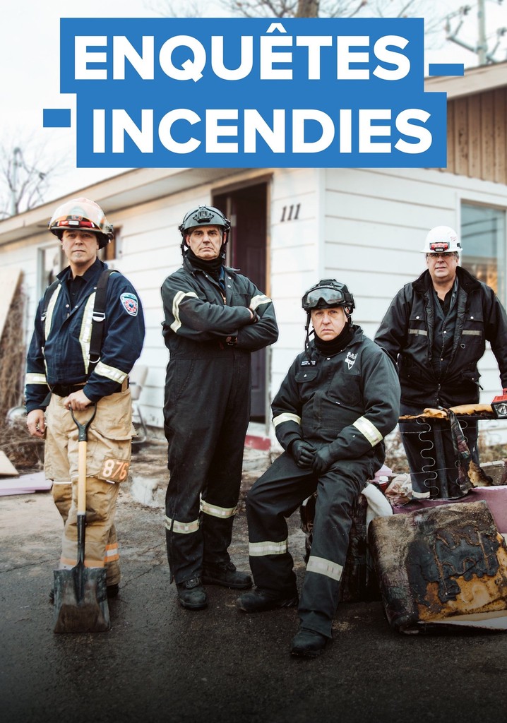 Enquêtes incendies poster