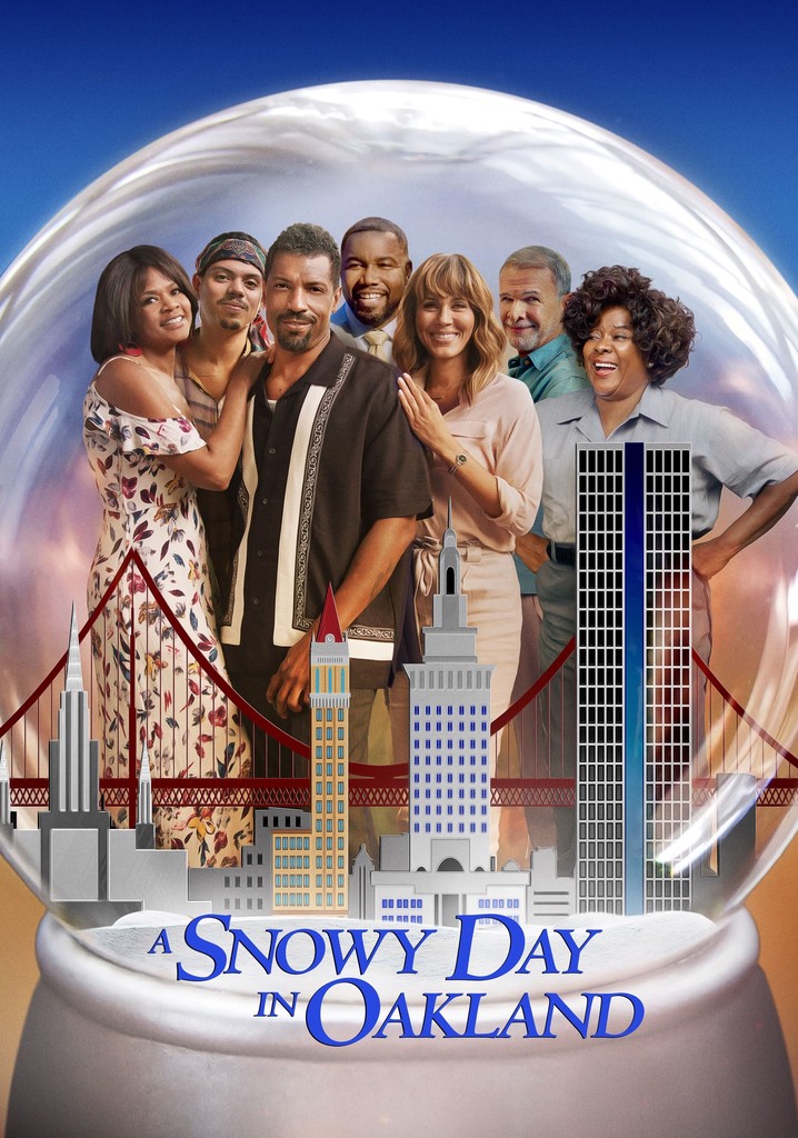 A Snowy Day in Oakland poster