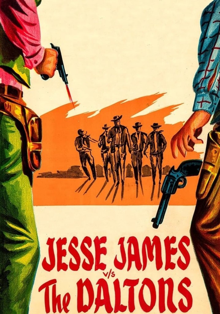 Jesse James vs. the Daltons poster