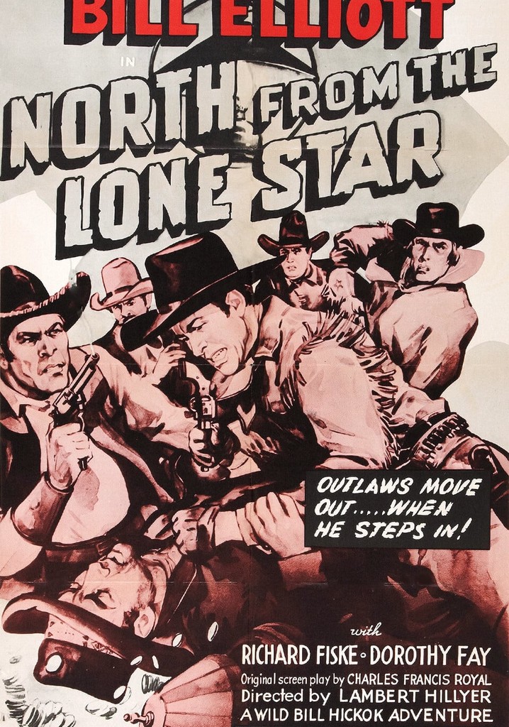 North from the Lone Star poster