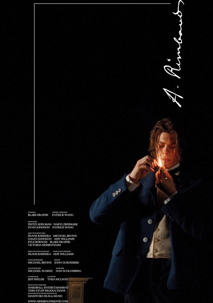 A. Rimbaud poster