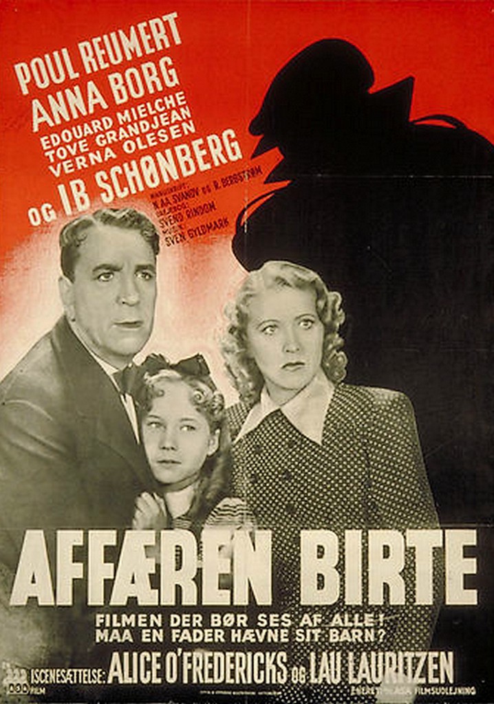 Affæren Birte poster